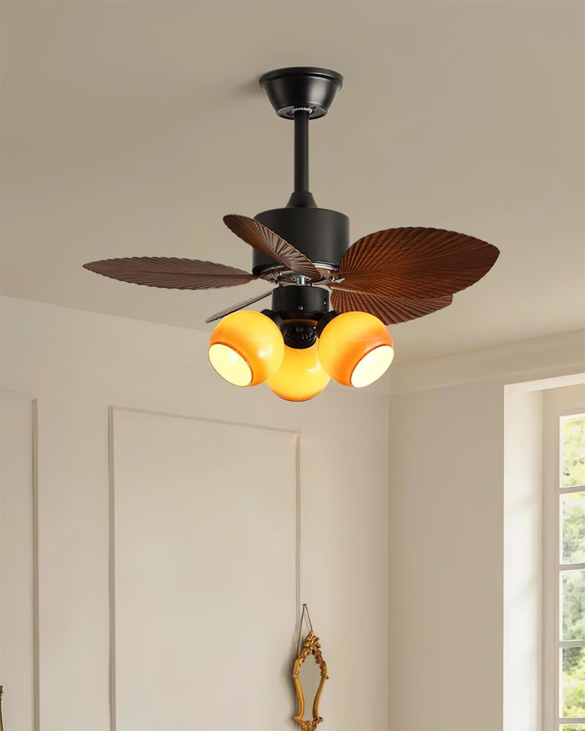 Avenineria ventilator de tavan cu lumină