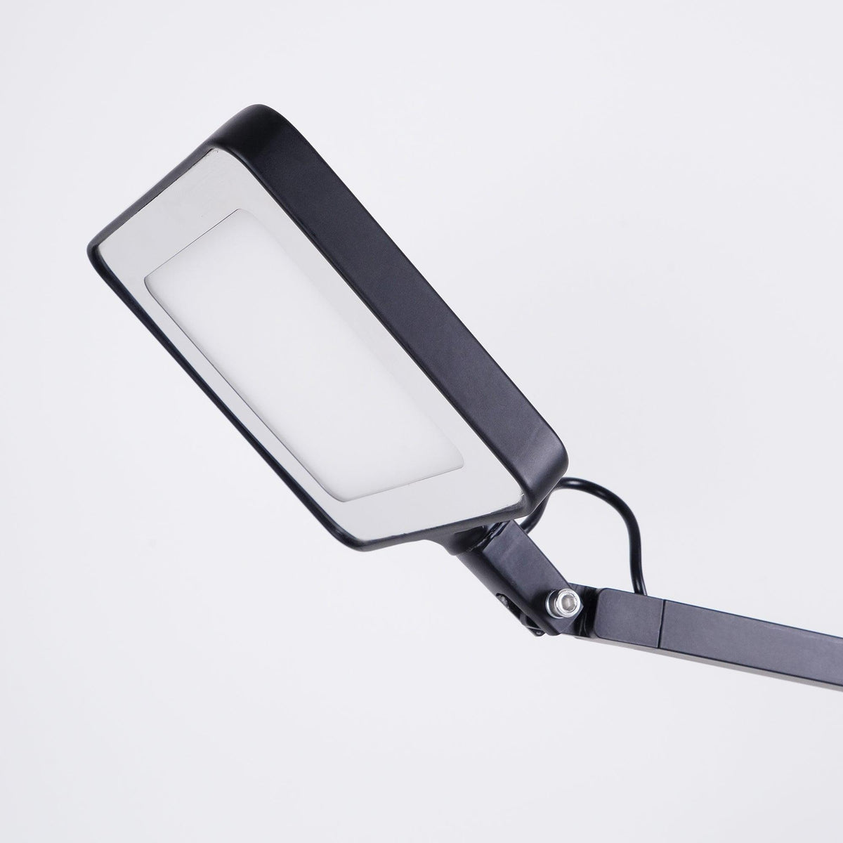 Tevenu lampă de masă din aluminiu, industrială