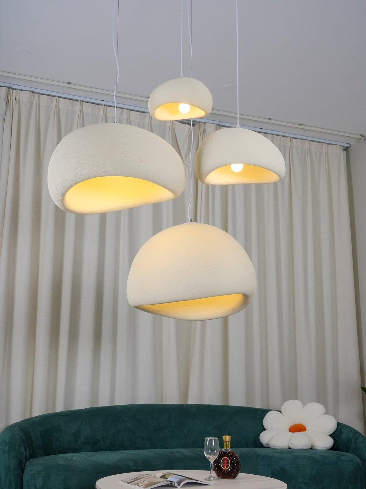 Ivinan lampă suspendată, minimalistă, în formă de nor