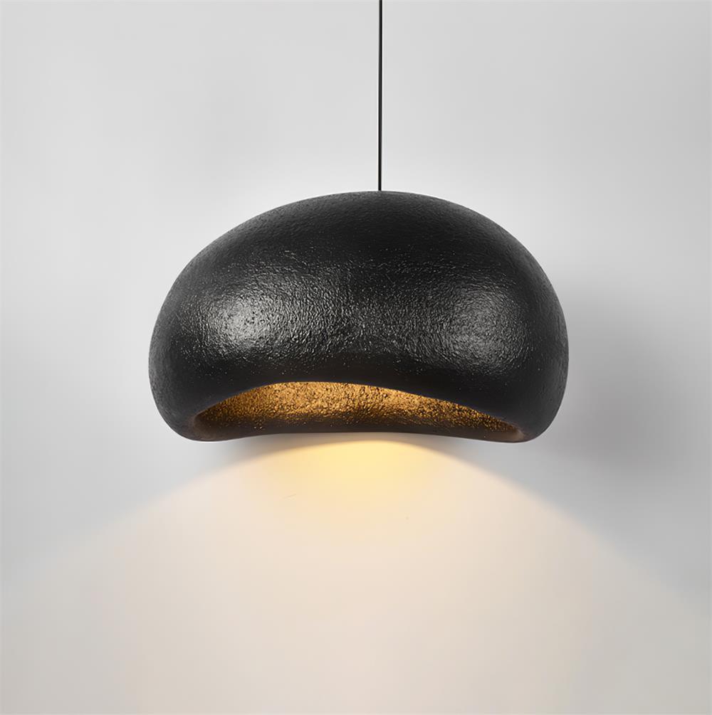 Lampă suspendată Pebble Inspired Organic Form Soft Glow modern Artistic