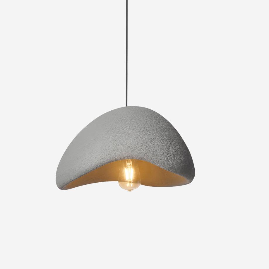 Lampă suspendată Organic Abajur Curbat Textură Moale modern Stil Artistic