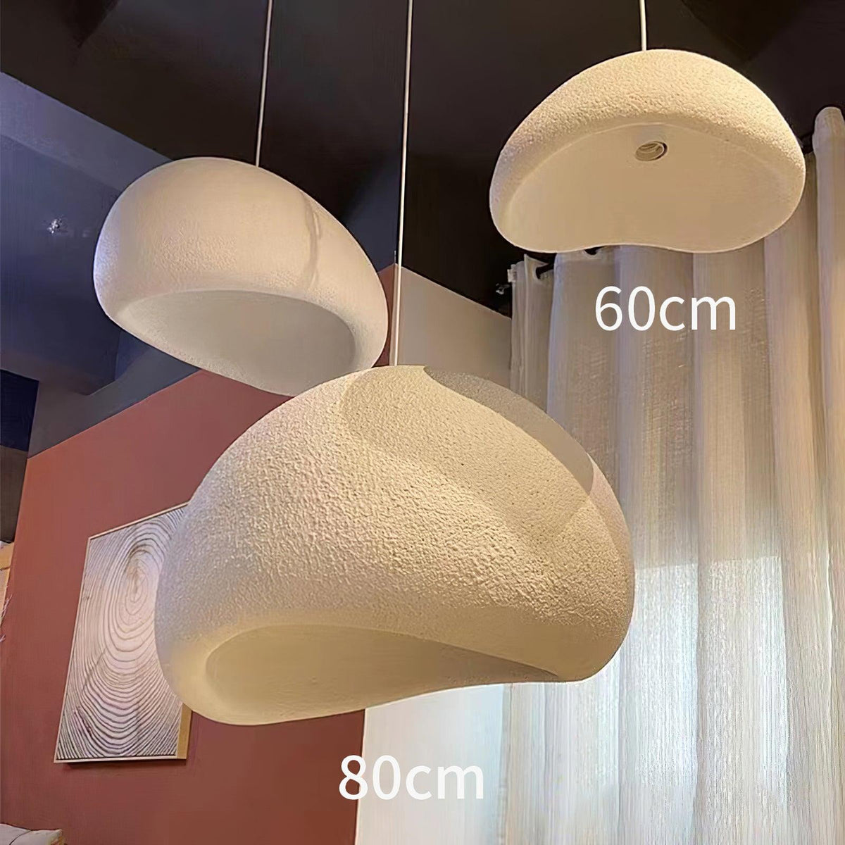 Ivinan lampă suspendată, minimalistă, în formă de nor