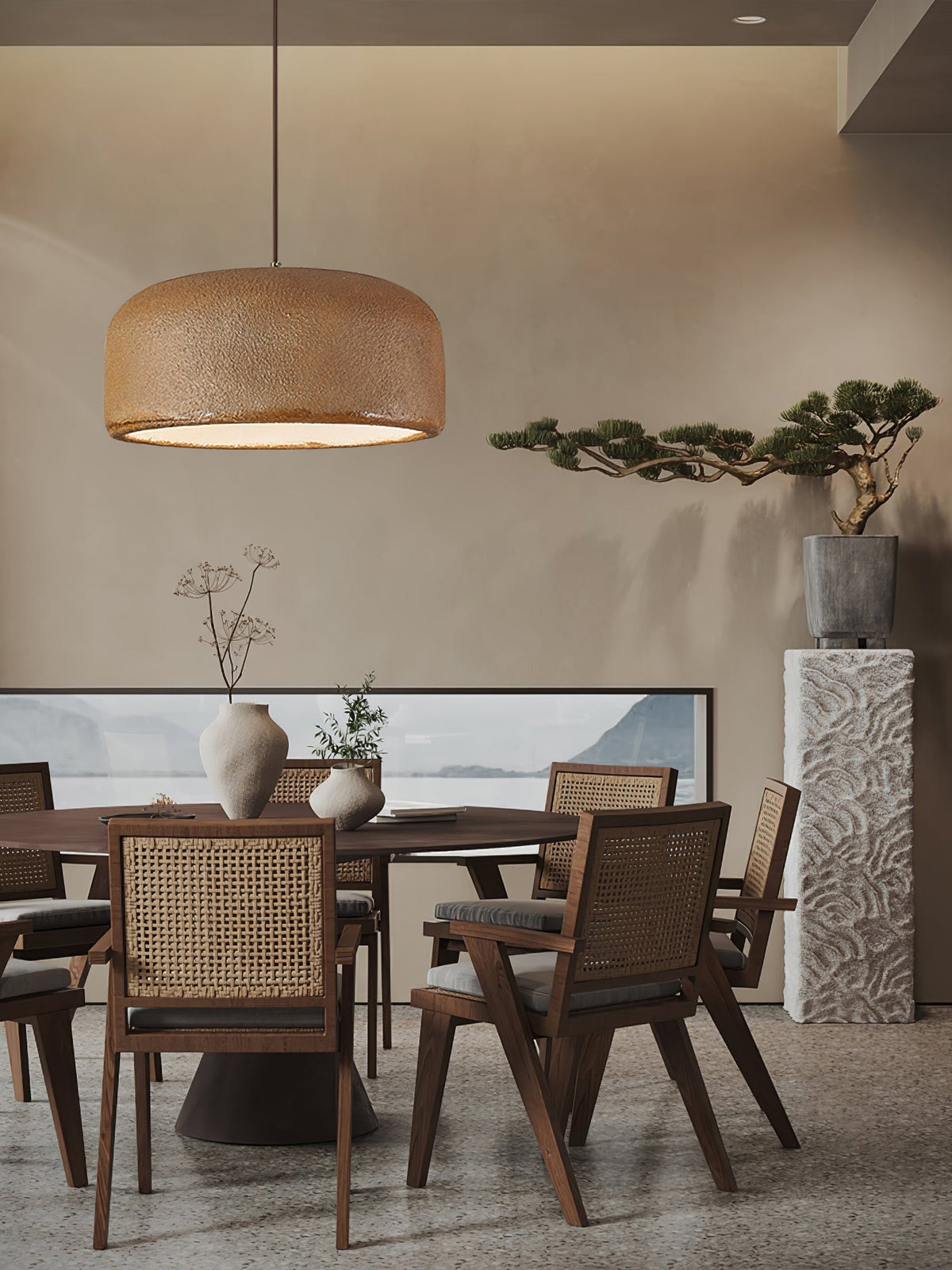 Sevenor lampă suspendată Scandinavian din Rășină