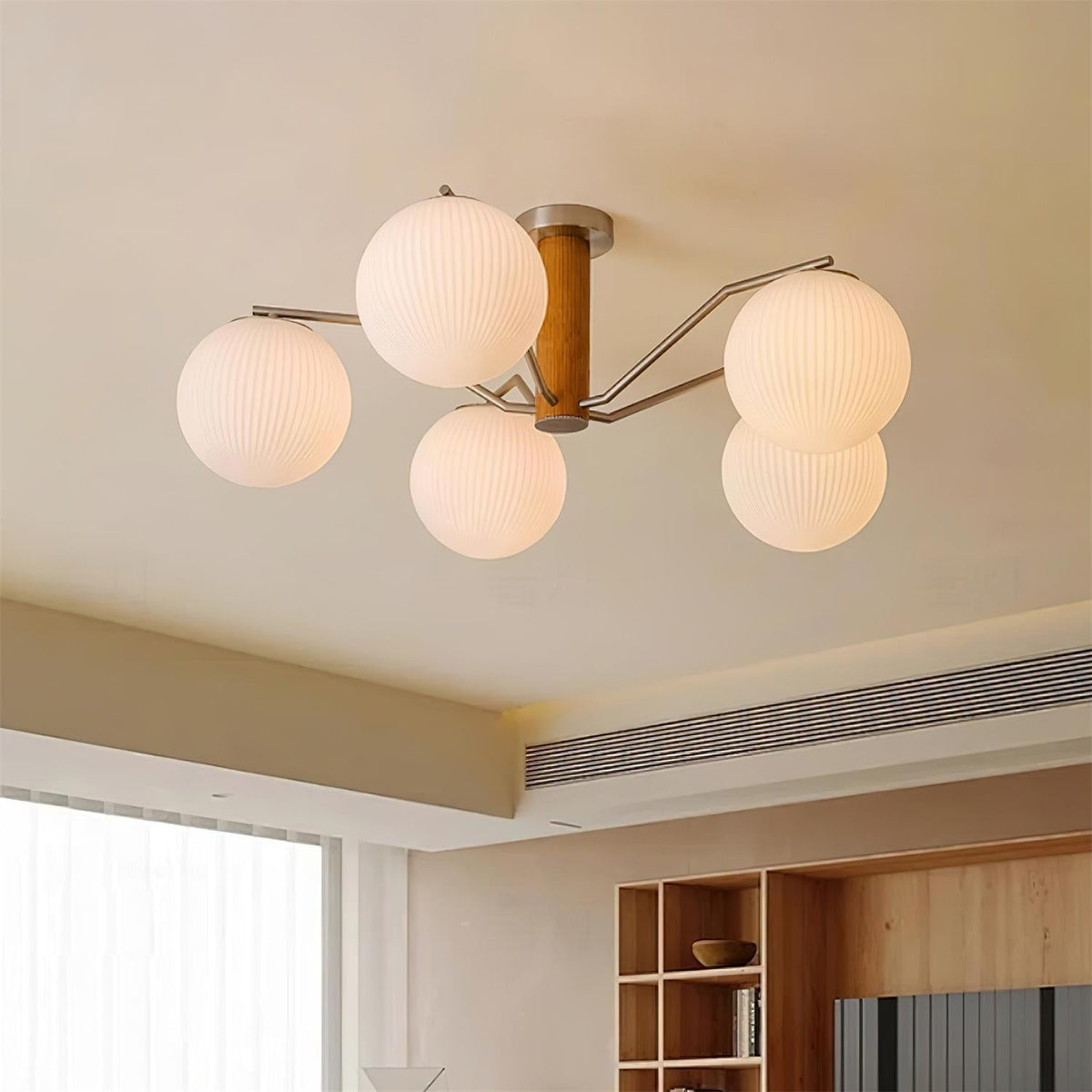 Plafonieră LED/Incandescent Glob pentru Cameră de Zi