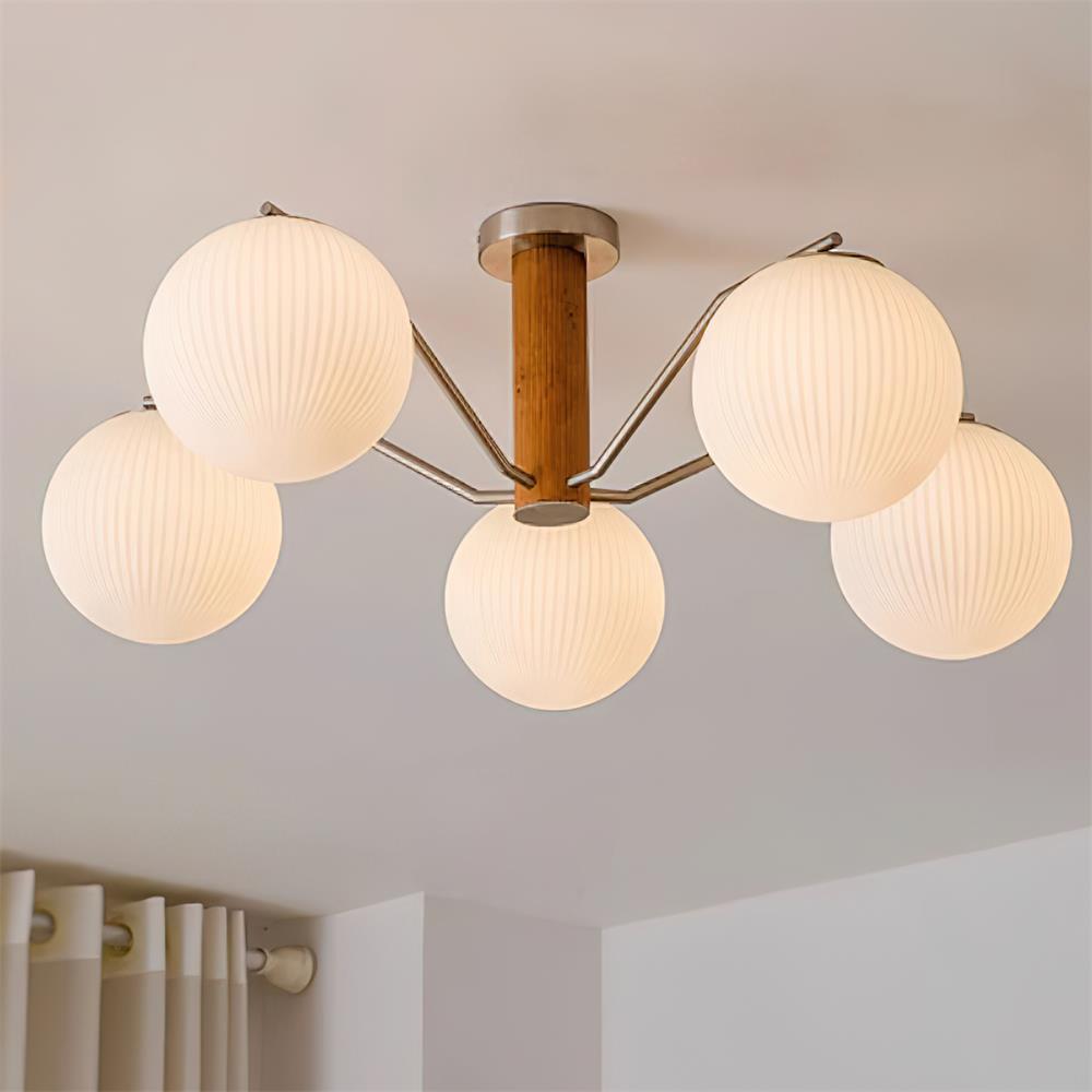 Plafonieră LED/Incandescent Glob pentru Cameră de Zi