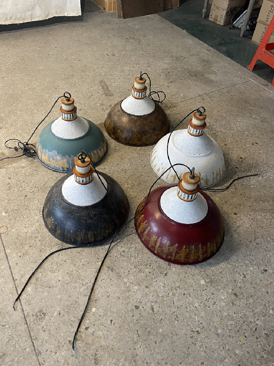Rusty lampă suspendată