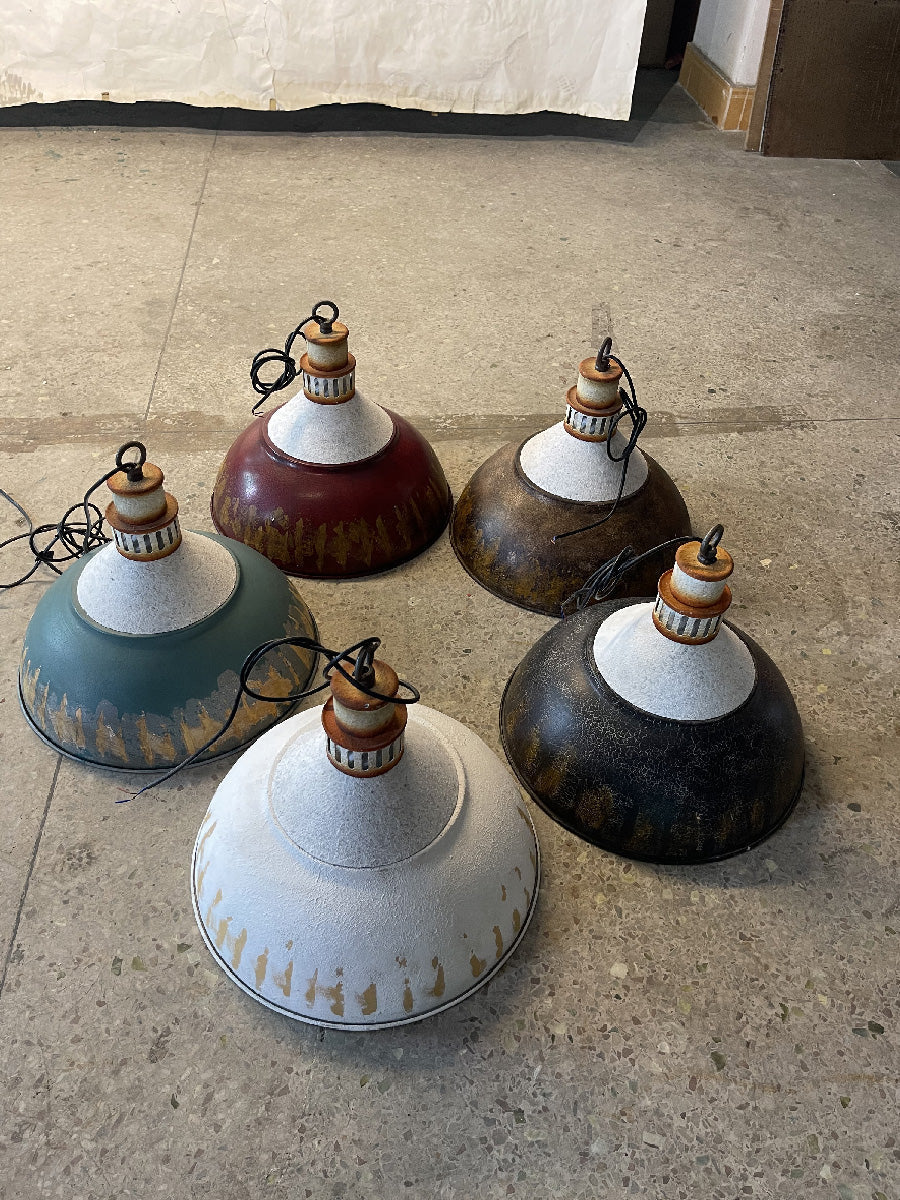 Rusty lampă suspendată