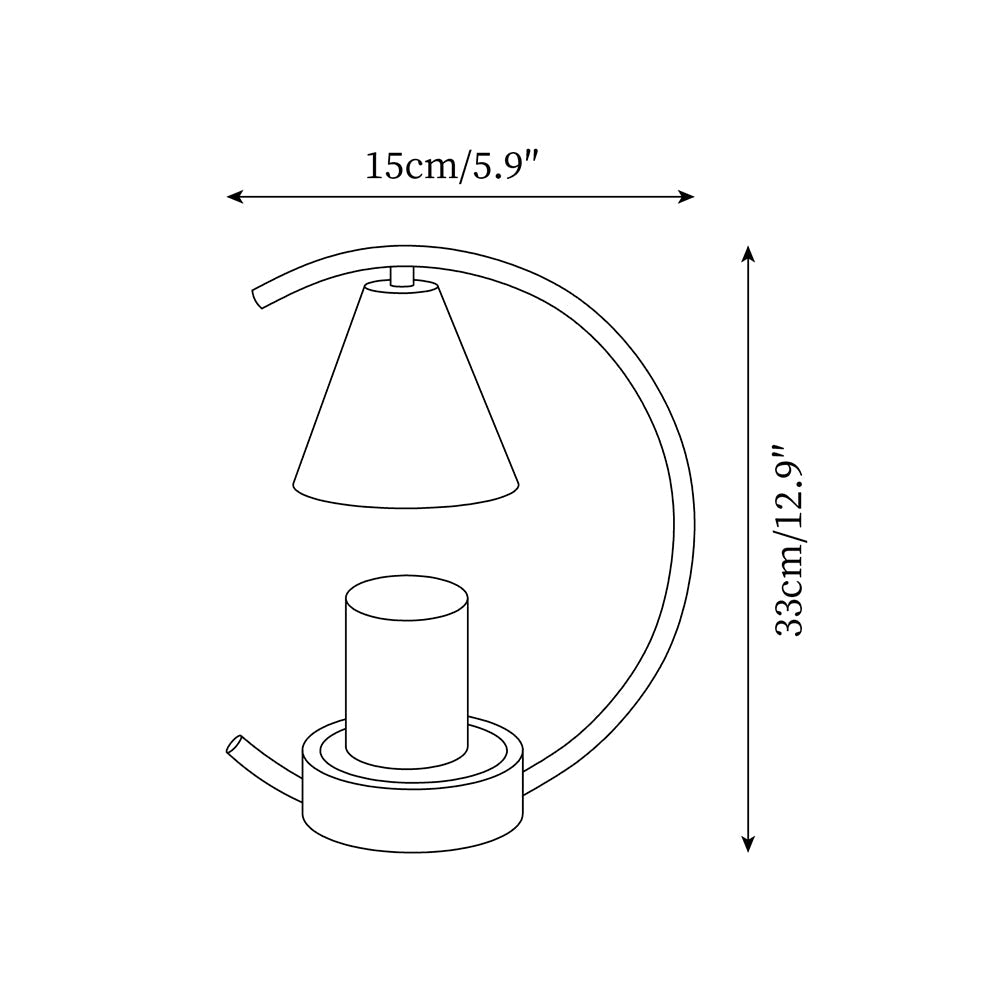 Orelisel lampă de masă Warmer