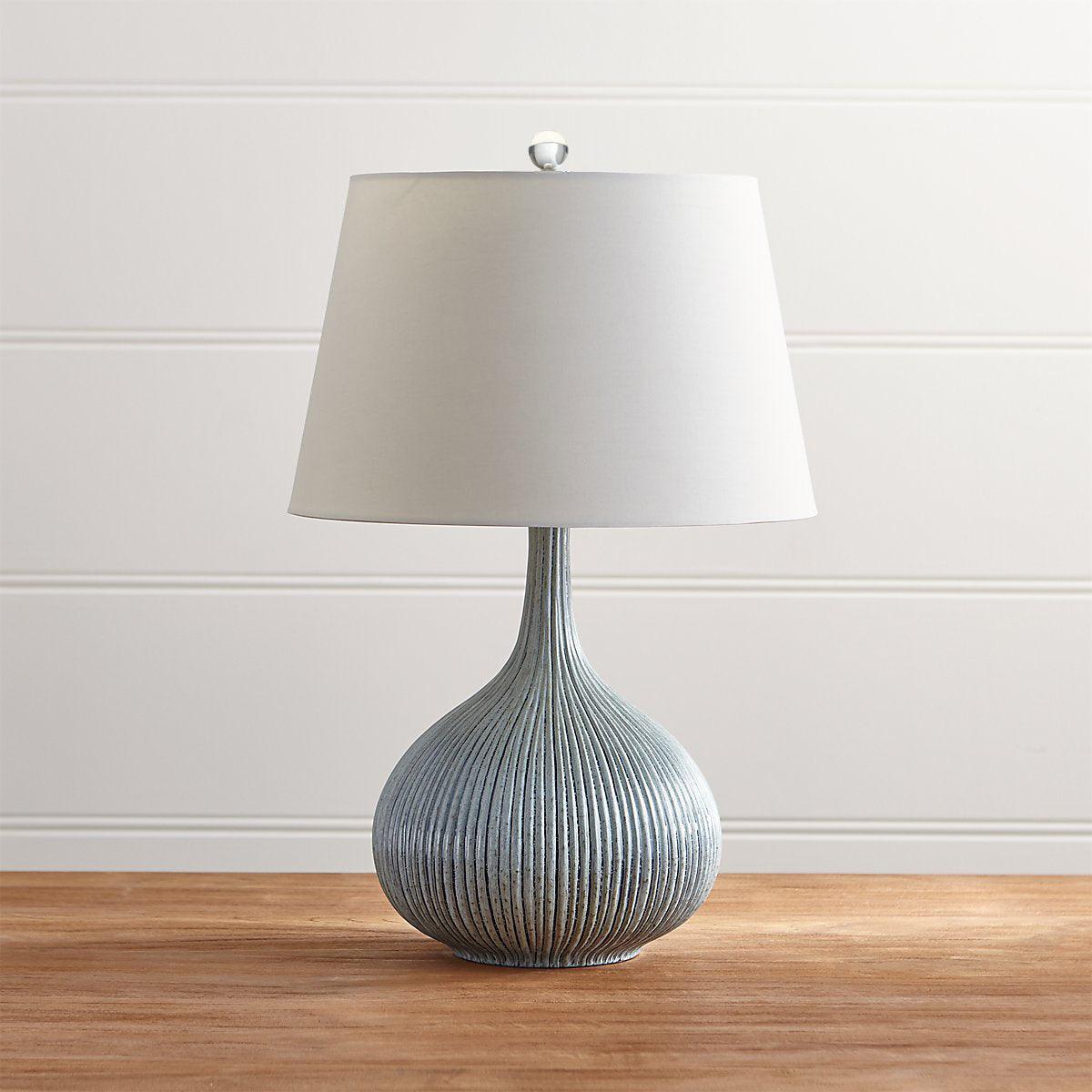 Deyra lampă de masă din ceramică și material textil