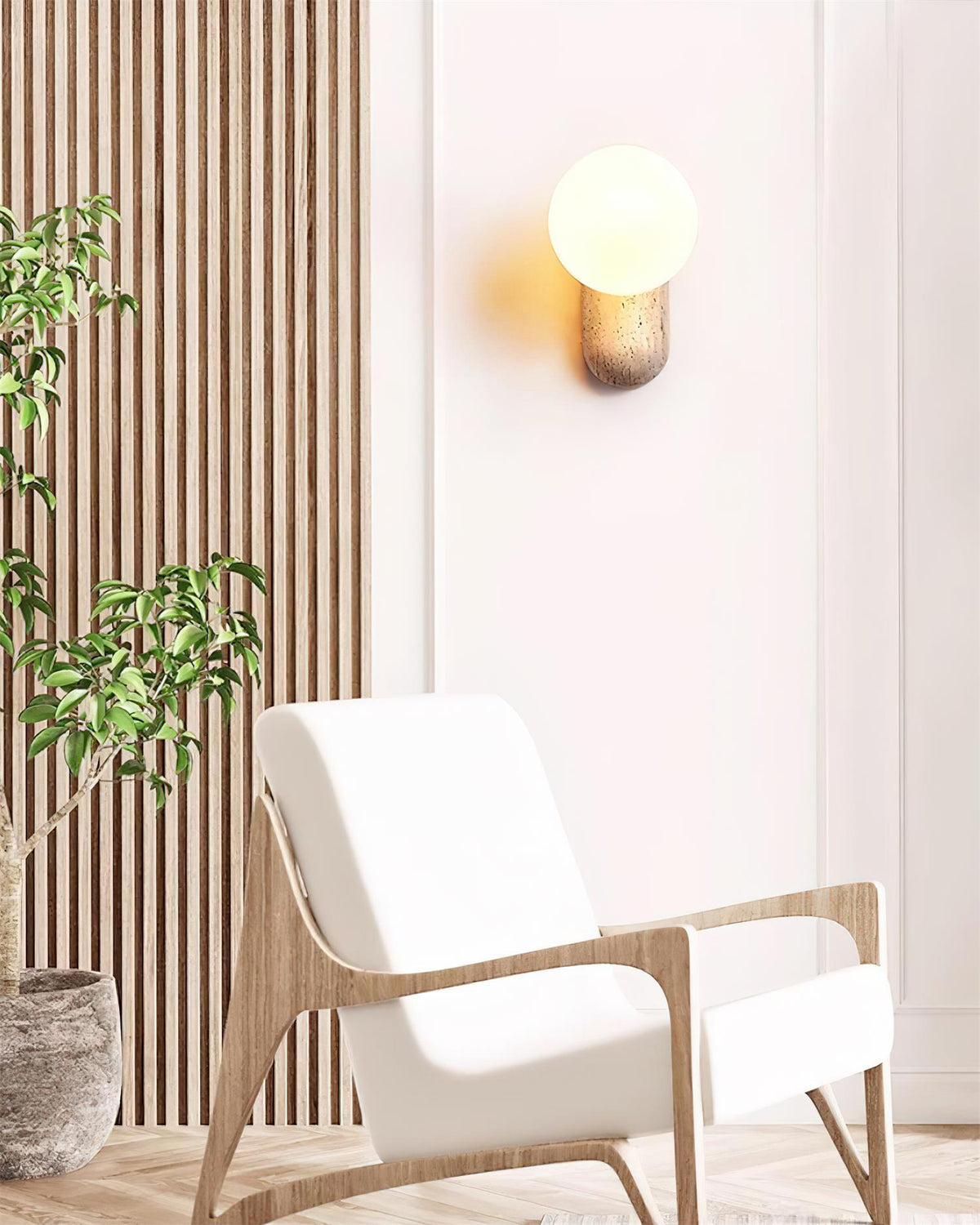 Tavelaria aplică de perete din travertin Organic Serenity