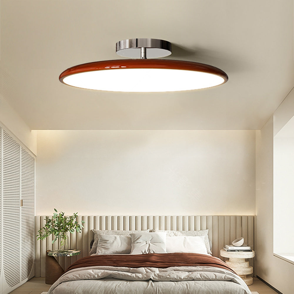 Valentina Vintage plafonieră Aplicată metal Roșu/alb/Verde LED dormitor