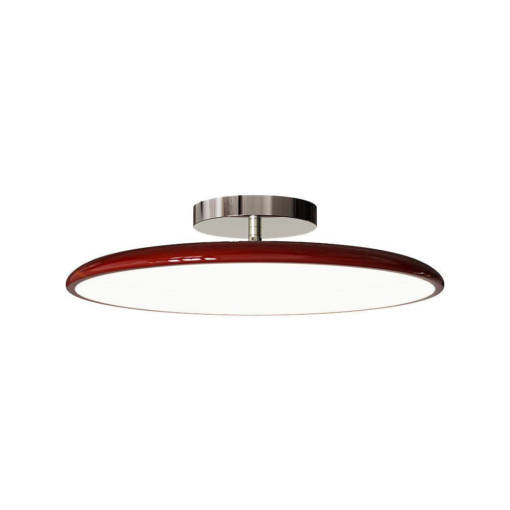 Valentina Vintage plafonieră Aplicată metal Roșu/alb/Verde LED dormitor