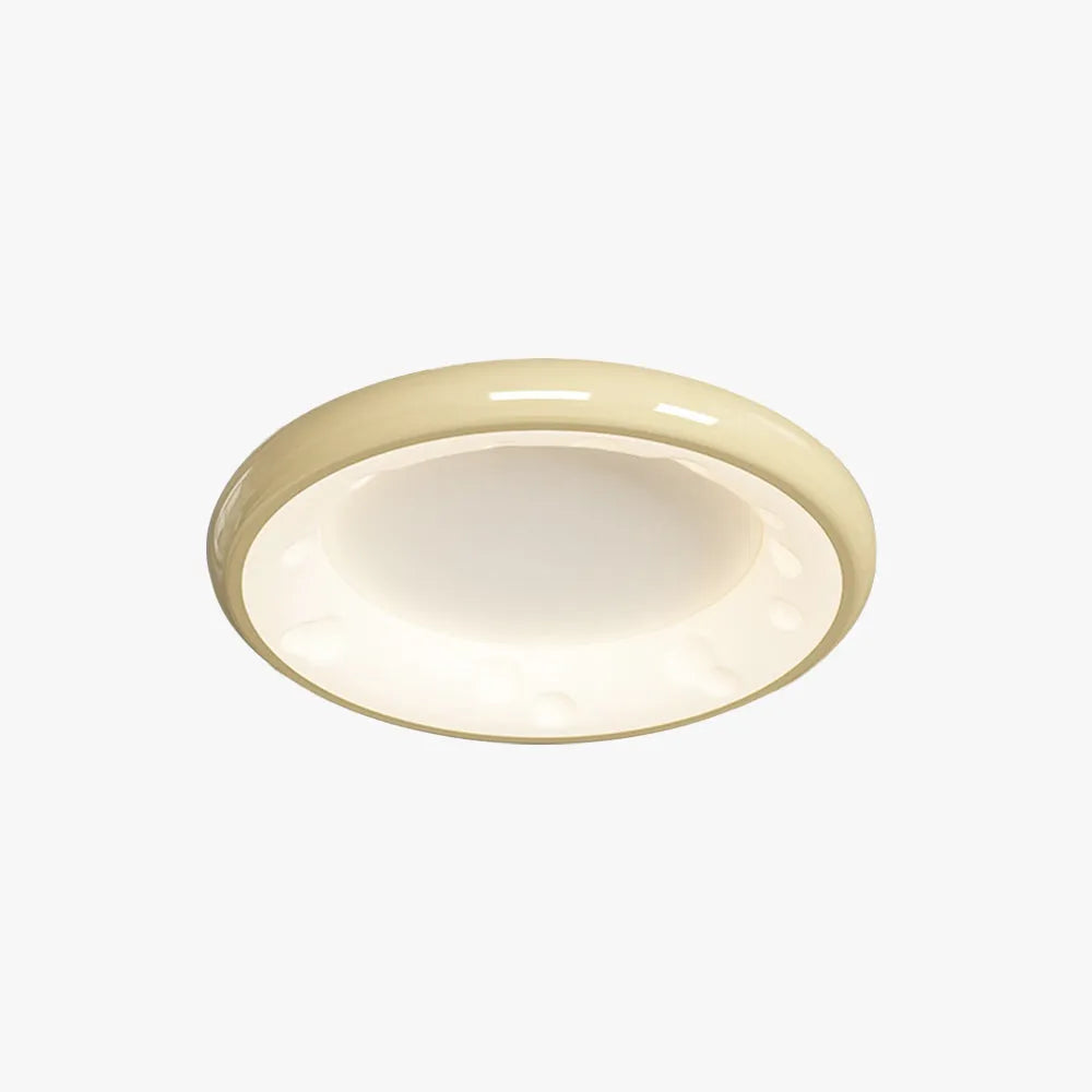 Arisha plafonieră aplicată albă din metal, modernă, LED, pentru dormitor