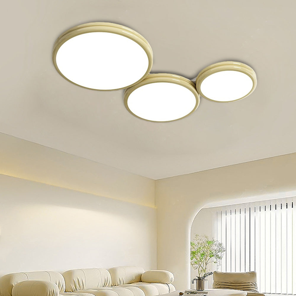 Valentina plafonieră aplicată din metal, modernă, LED, pentru living