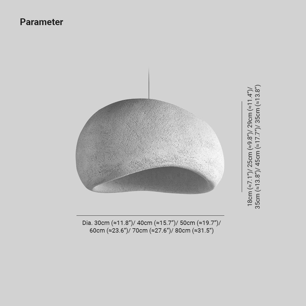 Kryo Wabi-Sabi Spherical Cloud lampă suspendată