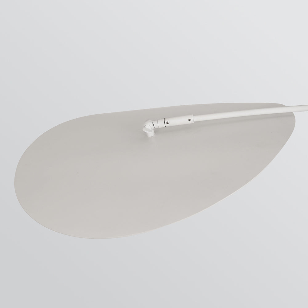 Arisha lampă suspendată minimalistă cu formă de frunză de lotus din metal, negru/auriu