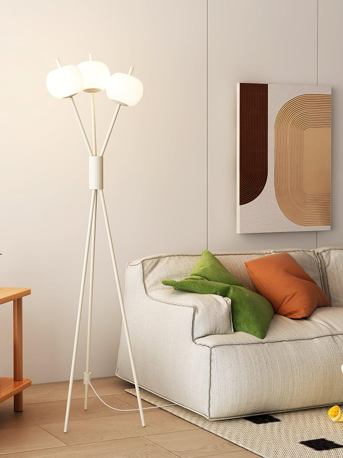 Trio lampadar
