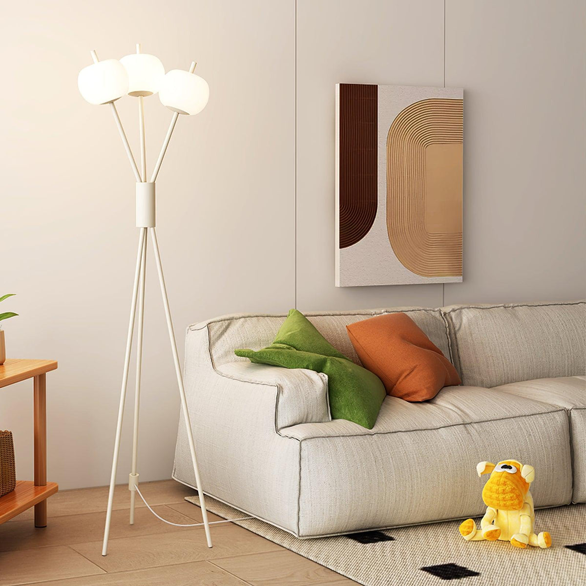 Trio lampadar