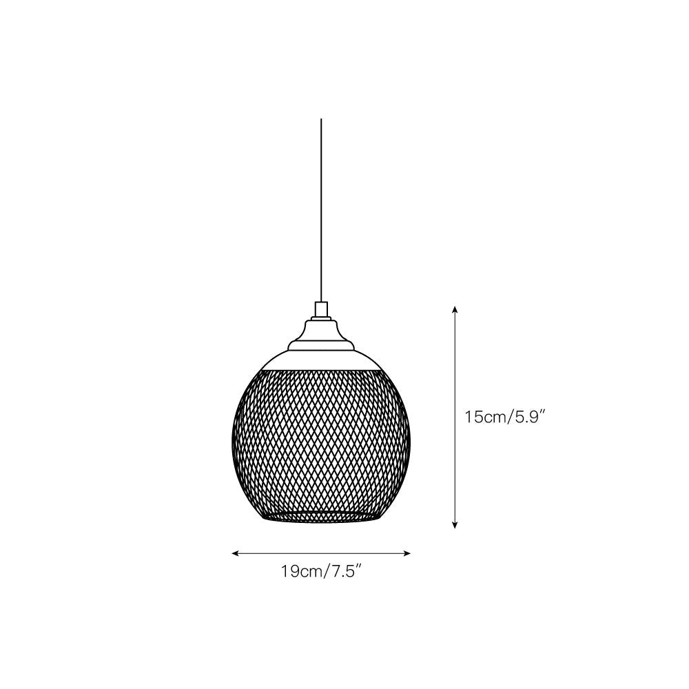 Aursorir Mesh lampă suspendată
