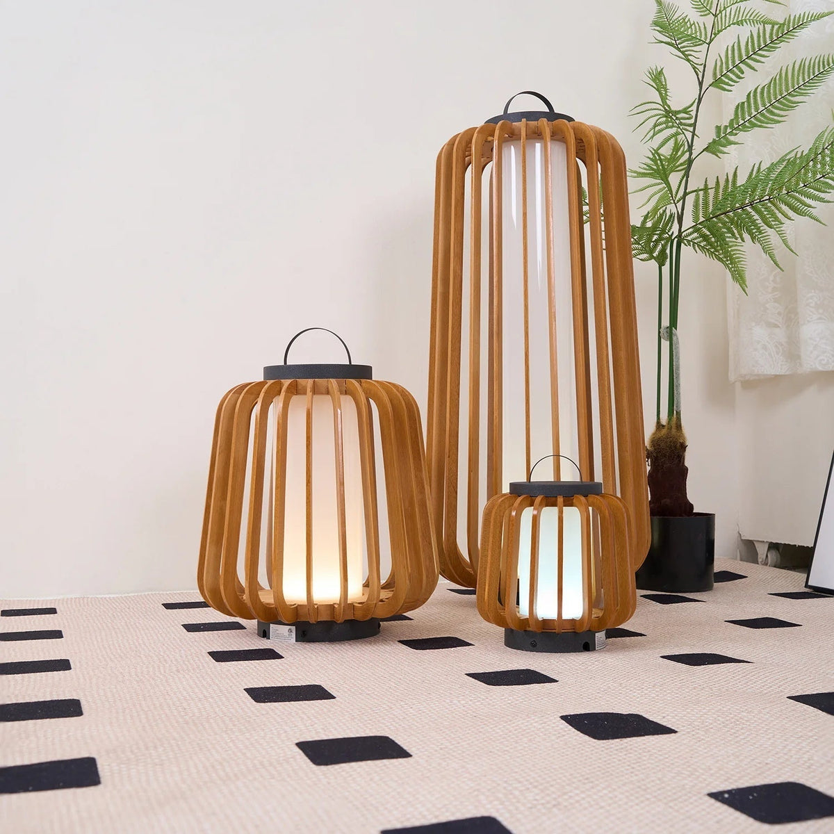 Fern lampă de masă