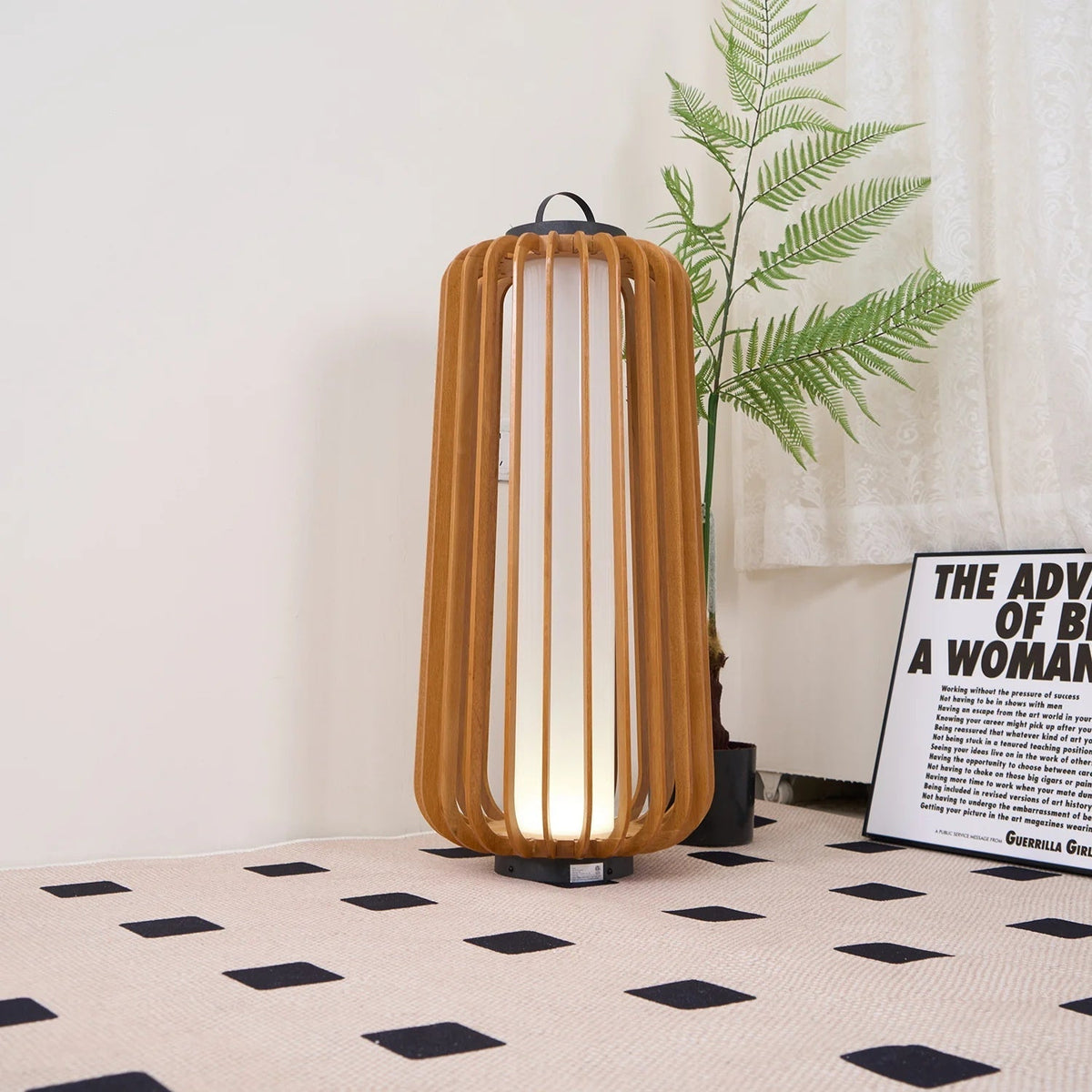 Fern lampă de masă