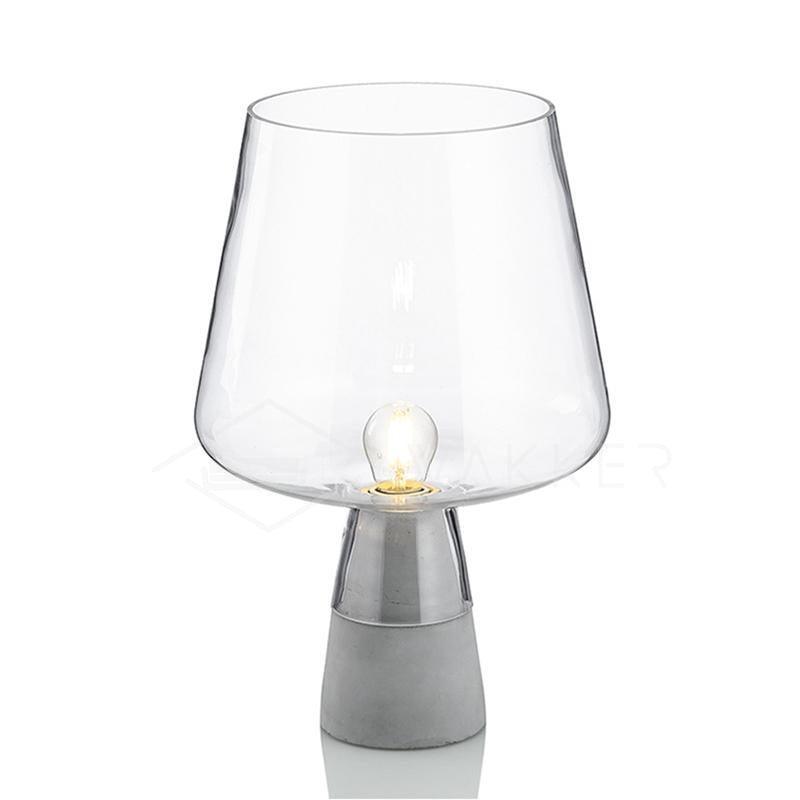 Elairella lampă de masă minimalist din ciment