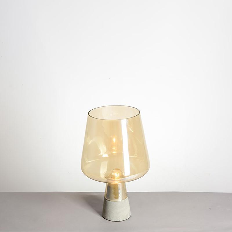 Elairella lampă de masă minimalist din ciment