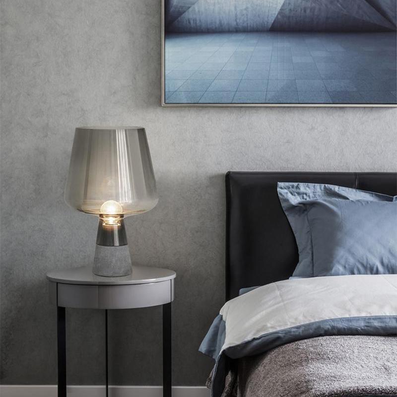 Elairella lampă de masă minimalist din ciment