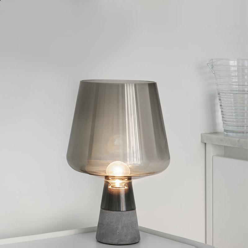Elairella lampă de masă minimalist din ciment