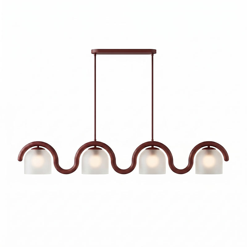 Lenox candelabru liniar din sticlă