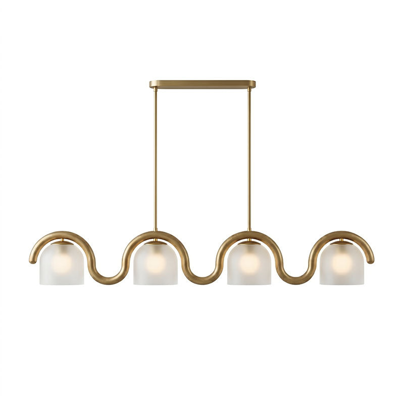 Lenox candelabru liniar din sticlă
