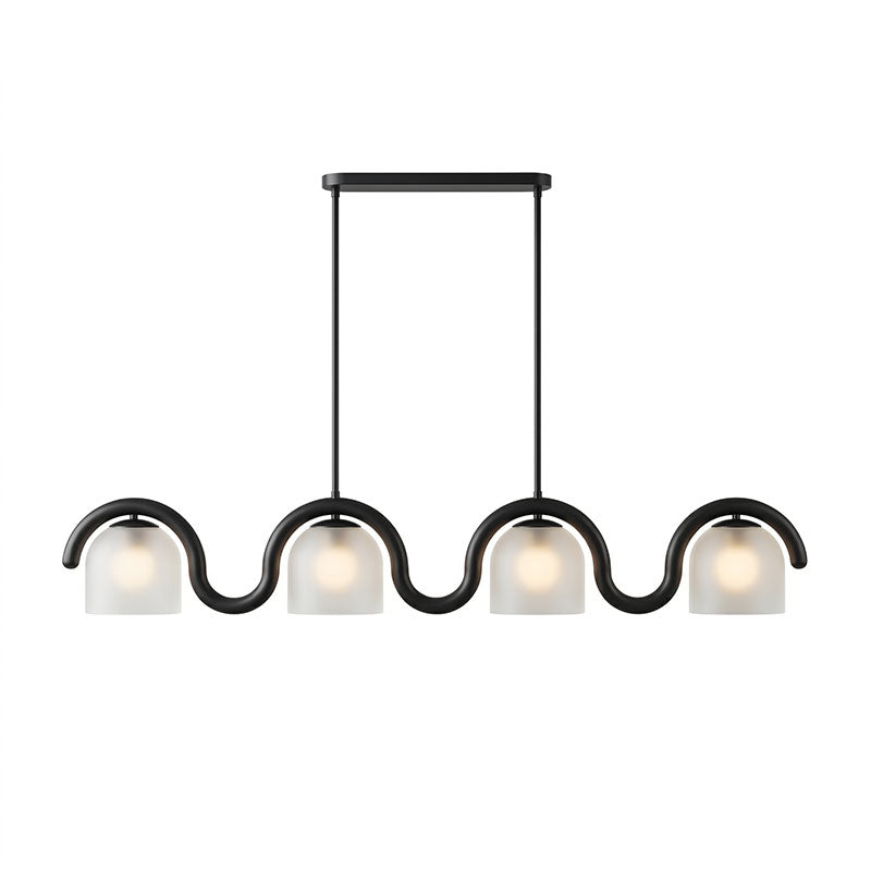 Lenox candelabru liniar din sticlă