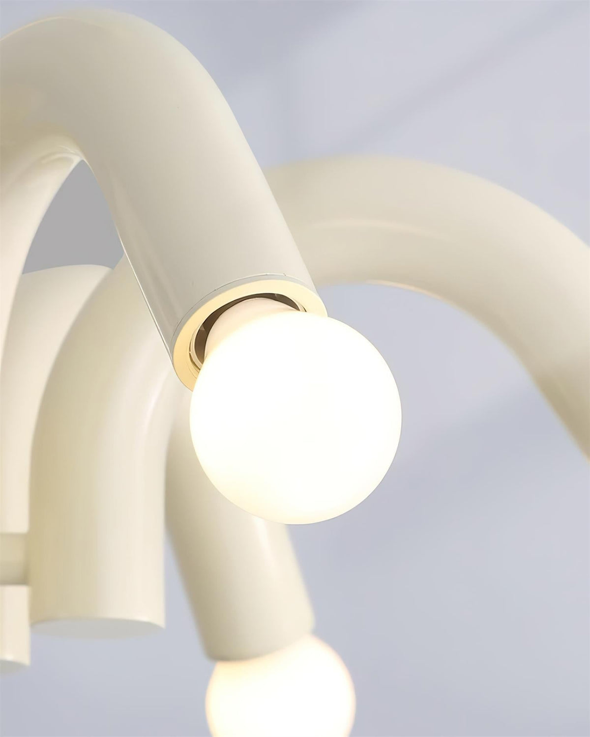 Fivelle modern Crem candelabru cu Brațe Multiple