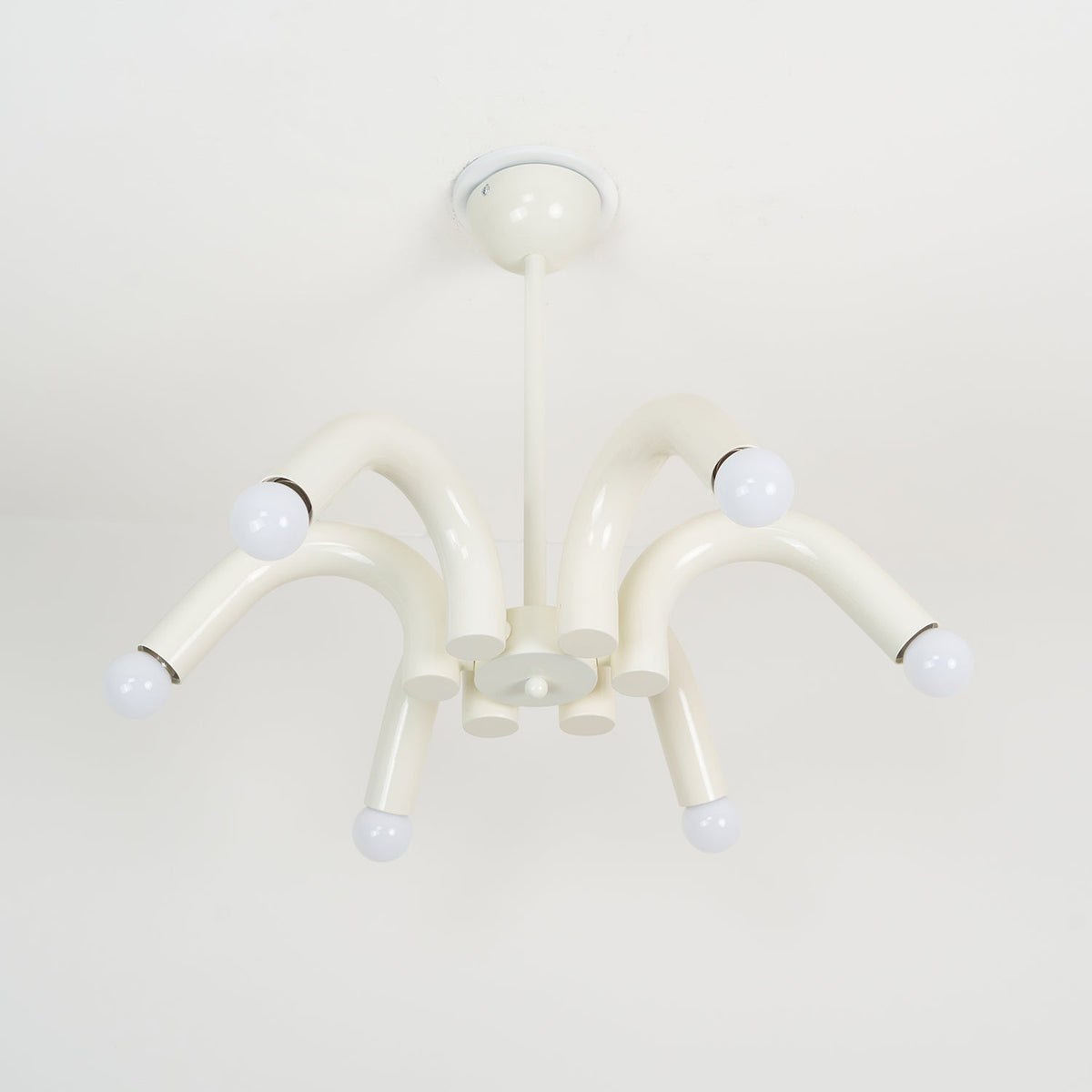 Fivelle modern Crem candelabru cu Brațe Multiple