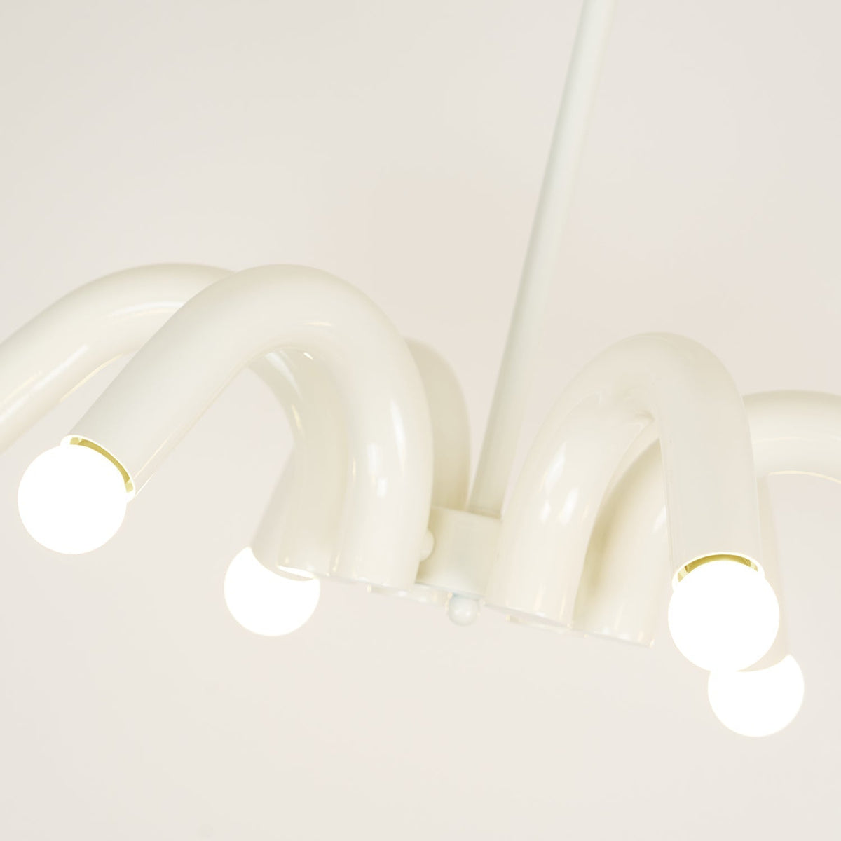 Fivelle modern Crem candelabru cu Brațe Multiple