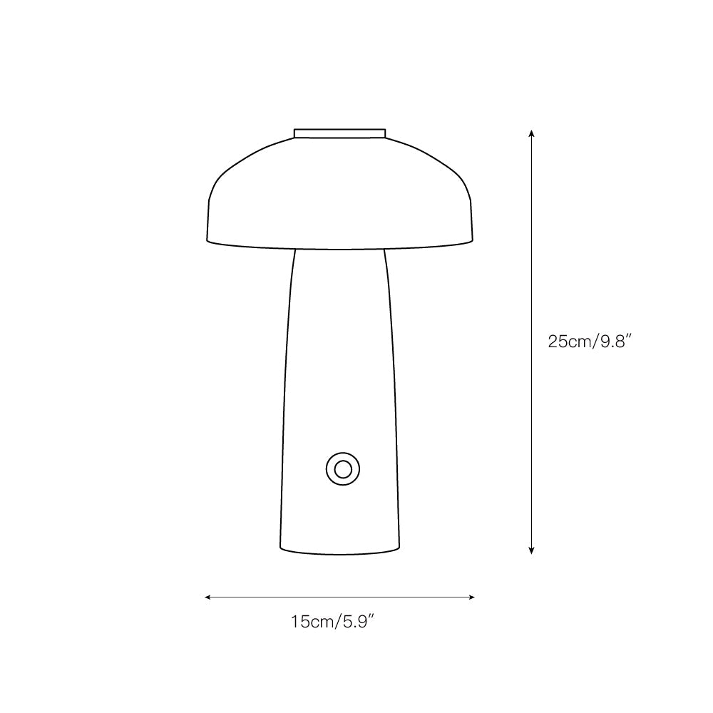 Poppist lampă de masă
