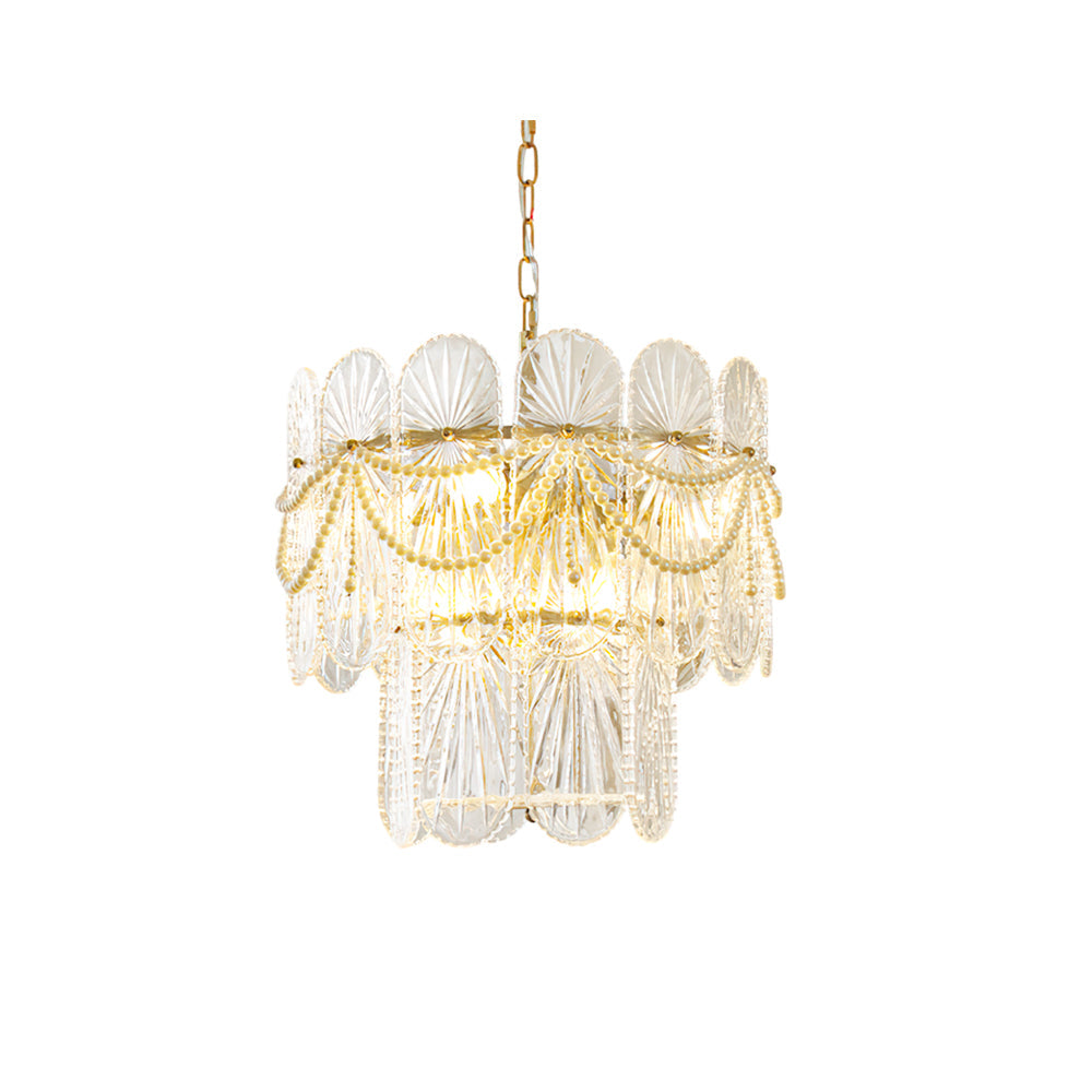Luminarae candelabru din sticlă