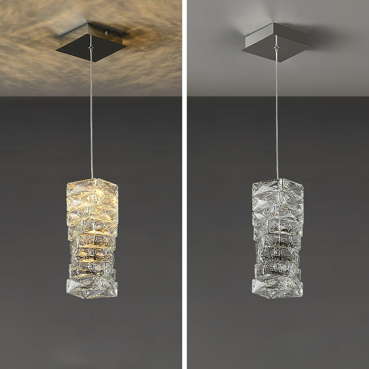 Crysta lampă suspendată din cristal, de lux