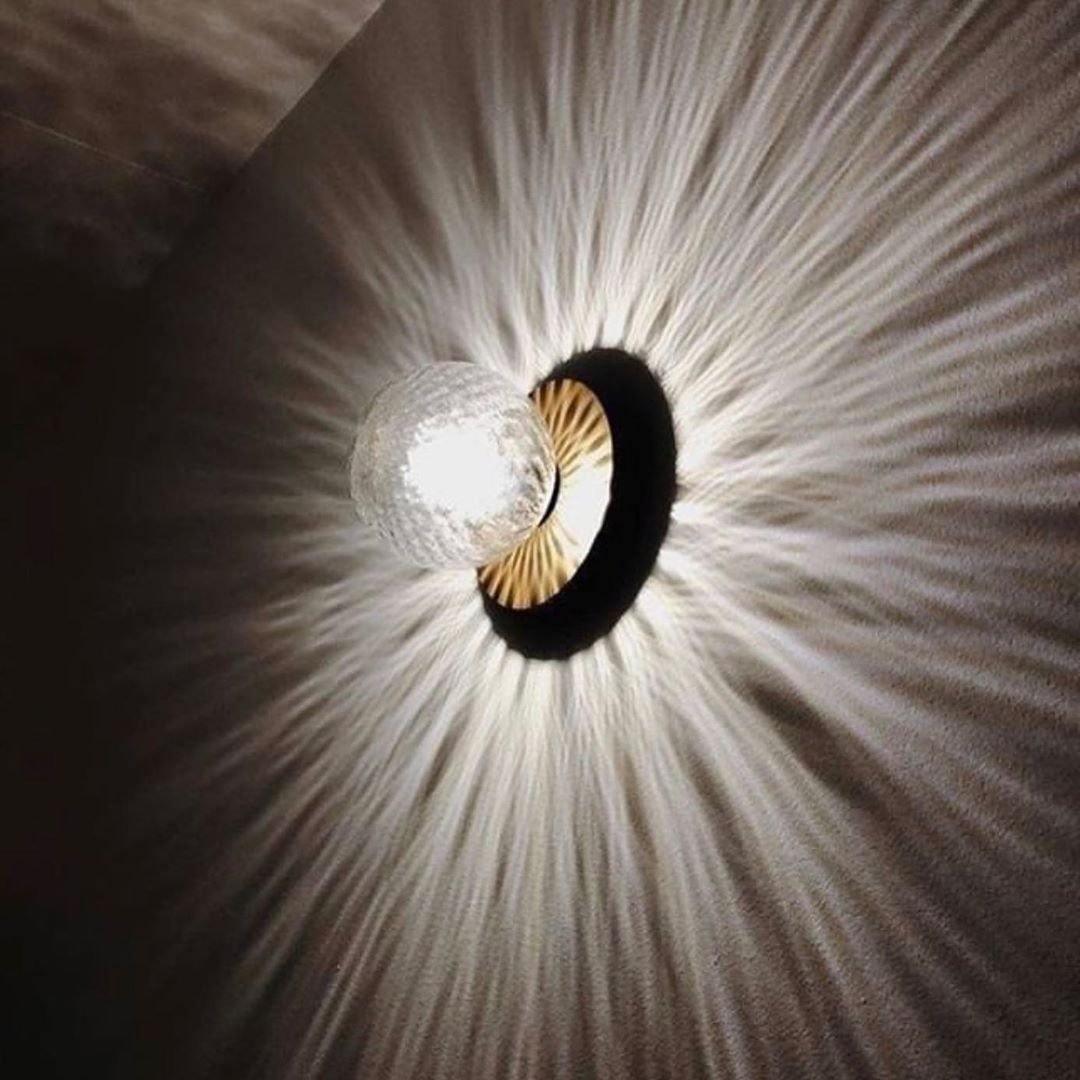 Nifte aplică de perete, minimalistă, cu disc, cu glob
