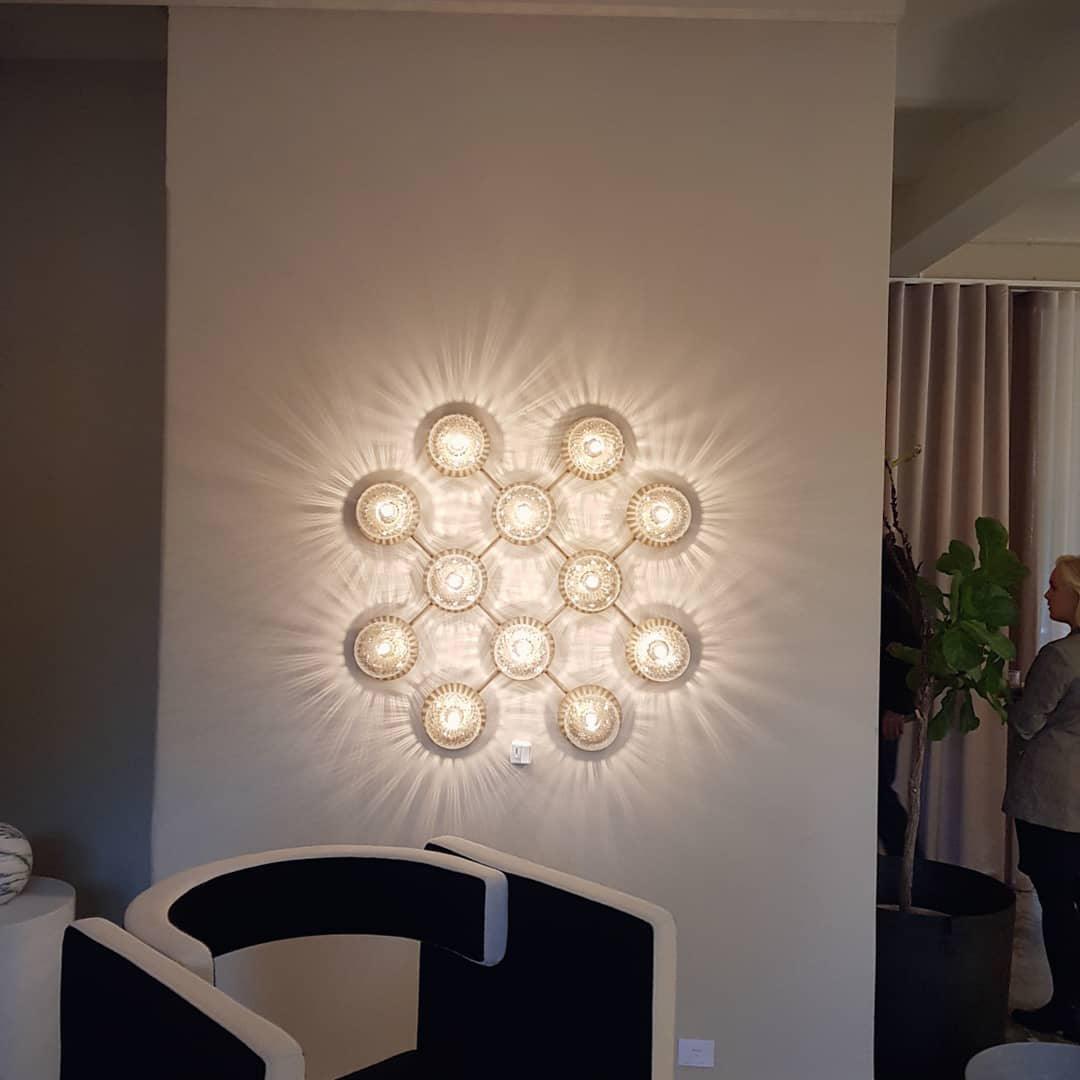 Nifte aplică de perete, minimalistă, cu disc, cu glob