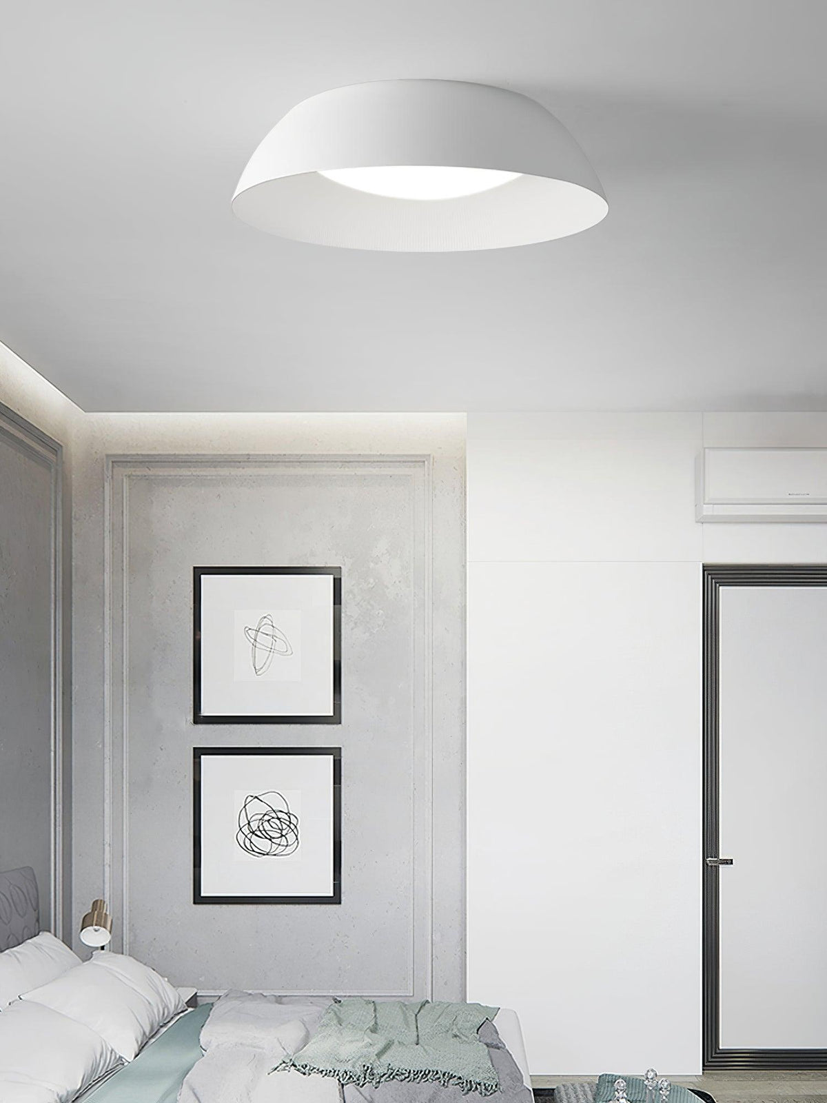 Dlux plafonieră, modernă, minimalistă, LED