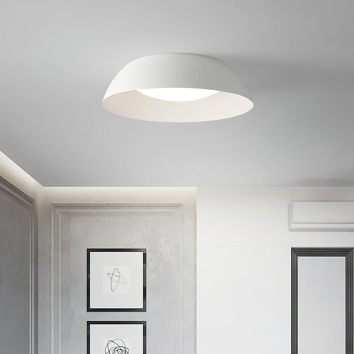 Dlux plafonieră, modernă, minimalistă, LED