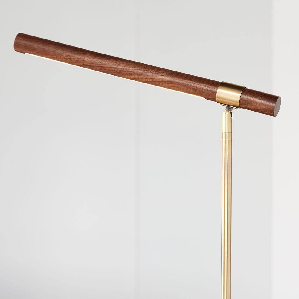 Elauine lampă de masă minimalistă, liniară