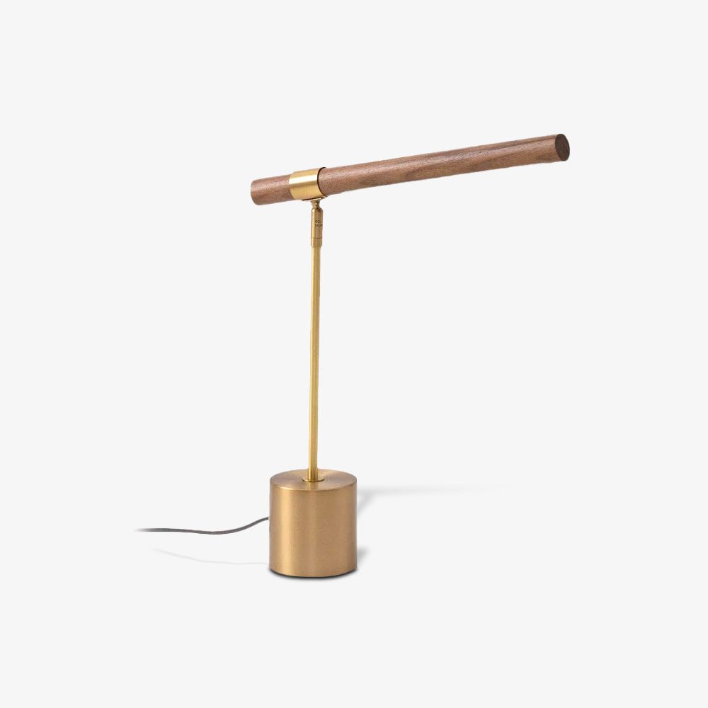 Elauine lampă de masă minimalistă, liniară