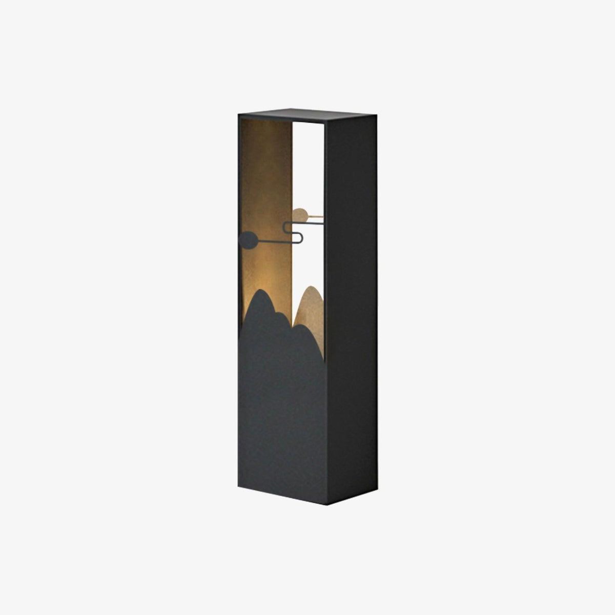 Zen corp de iluminat pentru exterior din acril, rustic