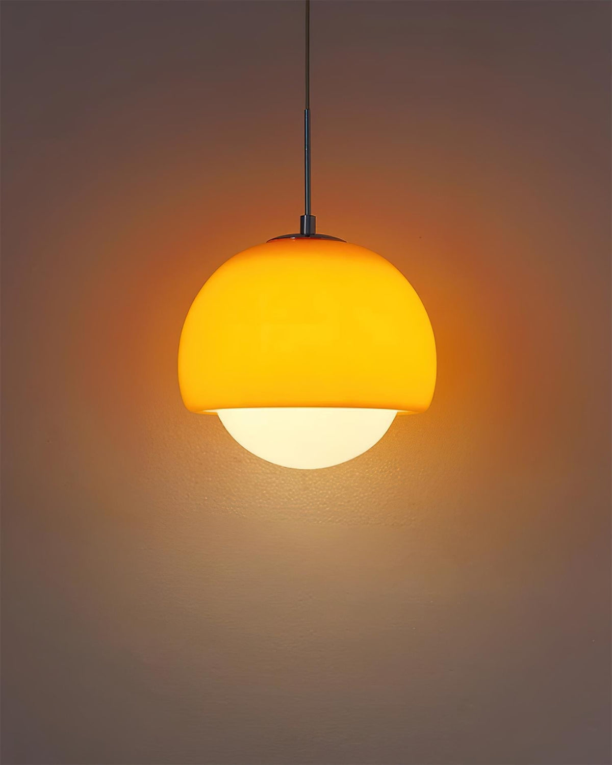 Lipko lampă suspendată din sticlă, retro, modernă, cu glob, multicoloră