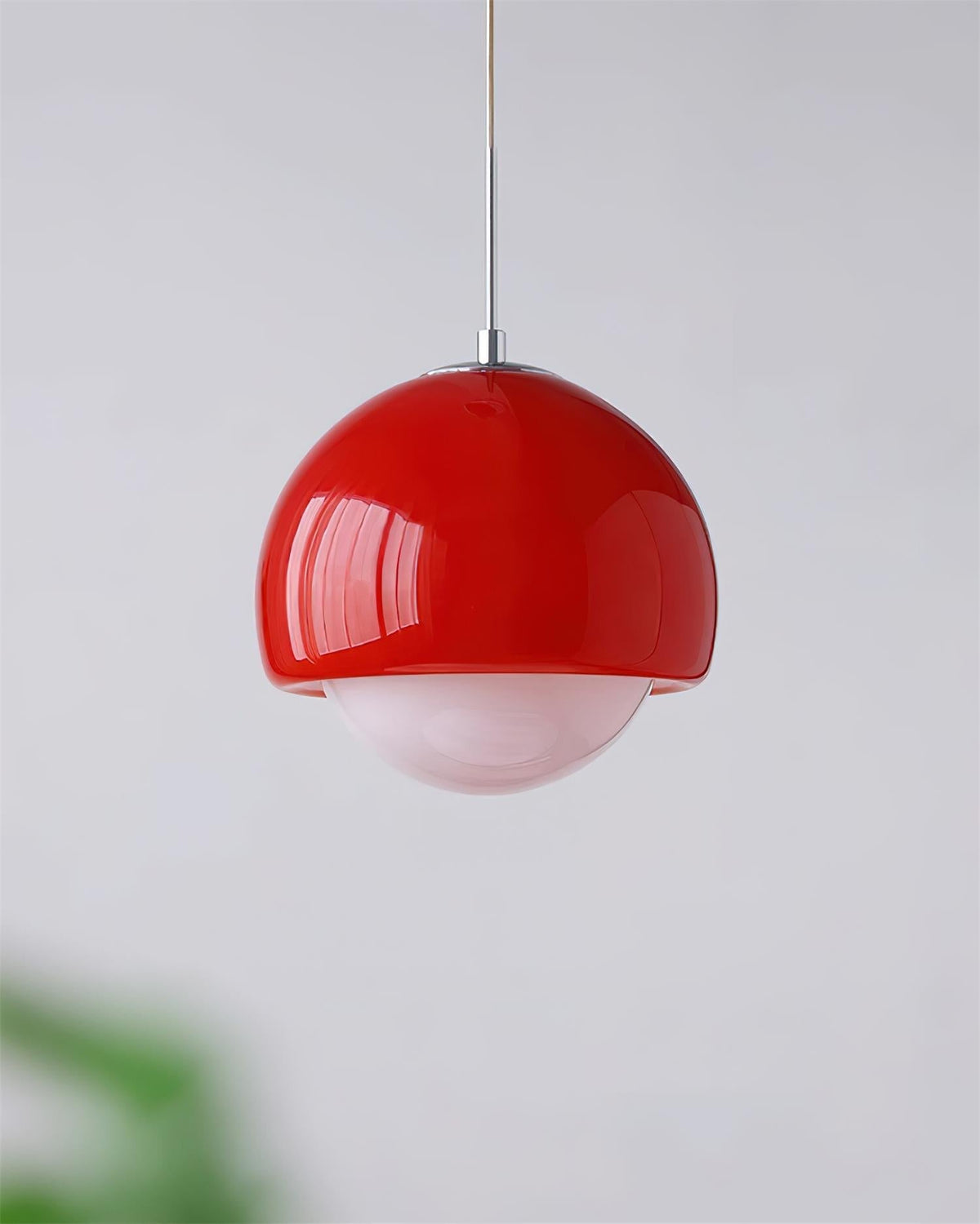 Lipko lampă suspendată din sticlă, retro, modernă, cu glob, multicoloră