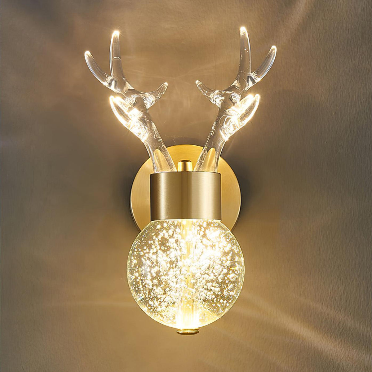 Cexi aplică de perete postmodernă lux cu cercuri din cristal