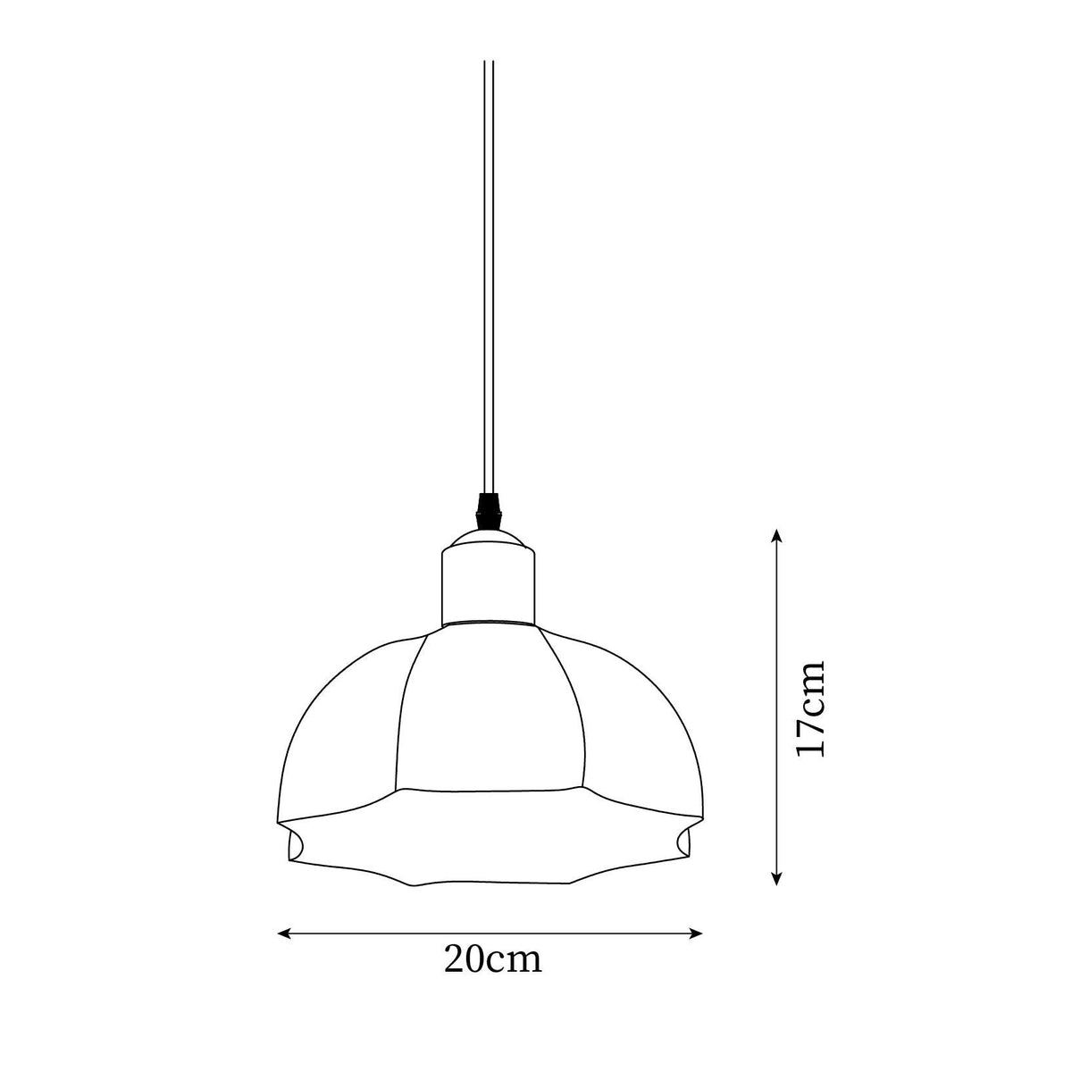 Livex lampă suspendată