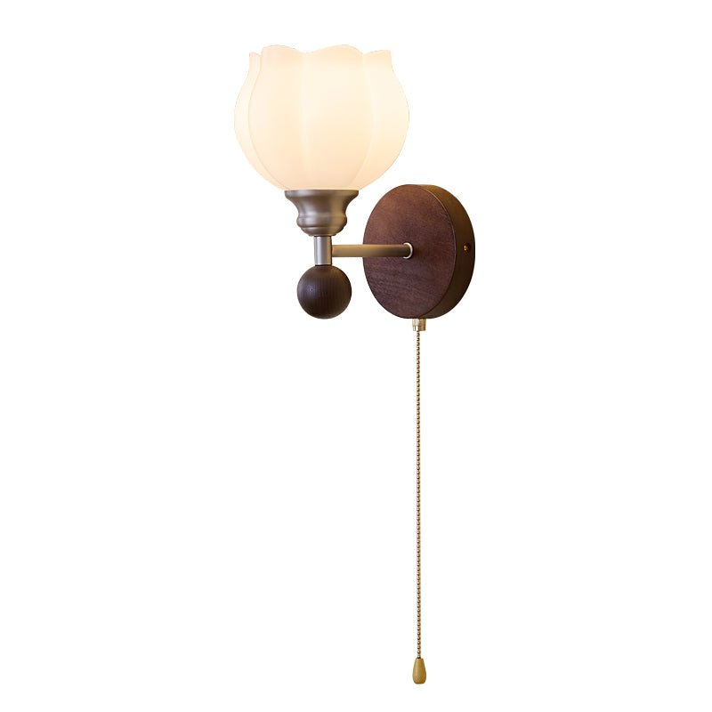 Lucille Elegance clasic Art sticlă lemn aplică de Perete